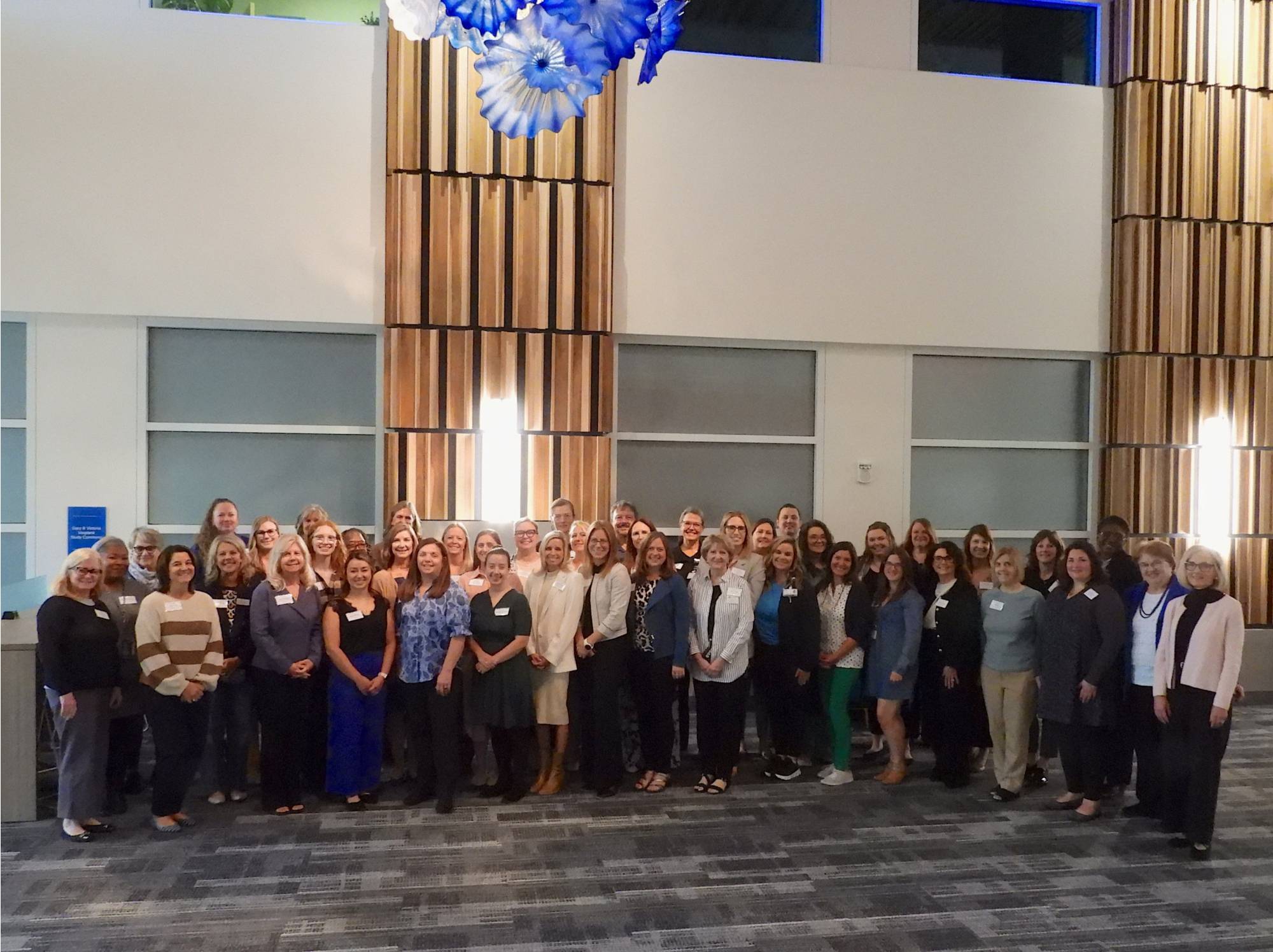 Group Pictures of the West Michigan Nursing Academic Practice Nursing Collaborate, from September 26, 2025
